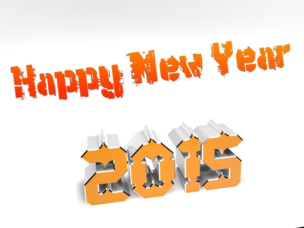 Chúc mừng năm mới 2015 hình hiểu chữ số